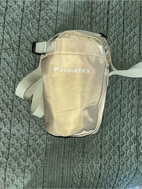 Fabletics Light Beige Crossbody Bag
